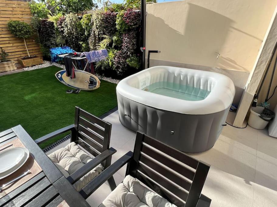 Relaxing Garden Los Cristianos Con Jacuzzi Y Barbacoa Арона Экстерьер фото